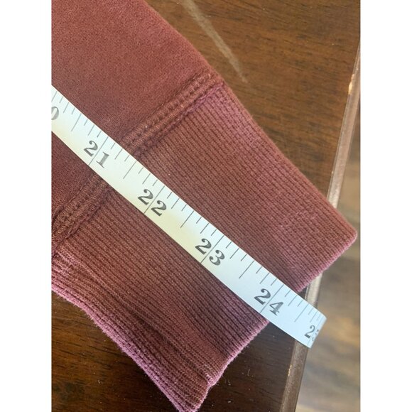 Abercrombie & Fitch Maroon y2k Hooded Sweatshirt Size XS - Picture 5 of 8